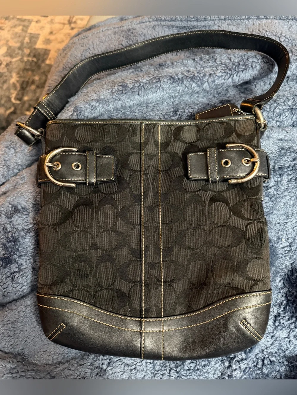 Vintage Coach Soho Signature Slim Duffle (Style No. 3577)